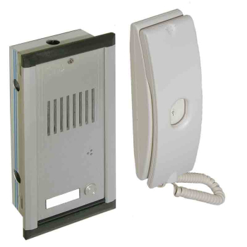 Series 2 Audio Door Entry Kits - 2 Wire Flush Mounted Panel