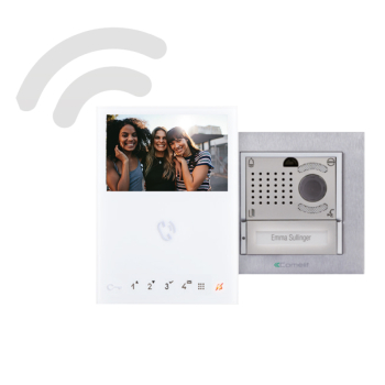 Video Building Kits - Ikall Surface Mounted (with Wi-Fi Monitor)