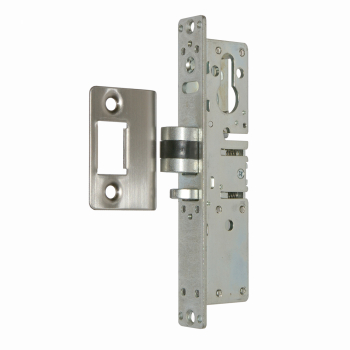 Euro Cylinder Mortice Dead Latch, 28mm (1 1/8Inch) Backset (W/O Faceplate)