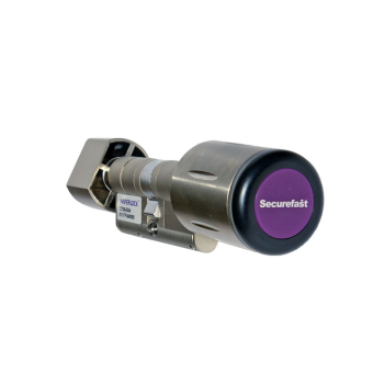 Euro Profile Cylinder Standalone Shadow Version (35-35 Reader & Turn) (IP67 Rated)