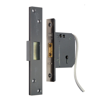 Chubb Five Lever Mortice Deadlock with Double Pole Micro Switch (66mm)
