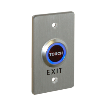 Aluminium Touch to Exit Button