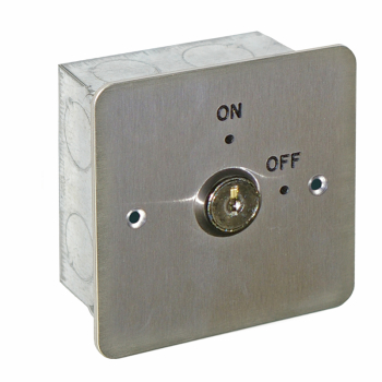 Deedlock Flush Maintained 2 Position Key Switch (c/w 2 Keys)