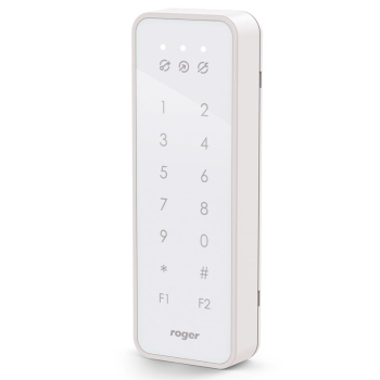 MIFARE Indoor Prox Reader, White Panel and Enclosure, Touch Keypad with Backlight