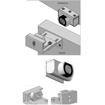 Single Micro Lock with Z&L Bracket - Inward Opening