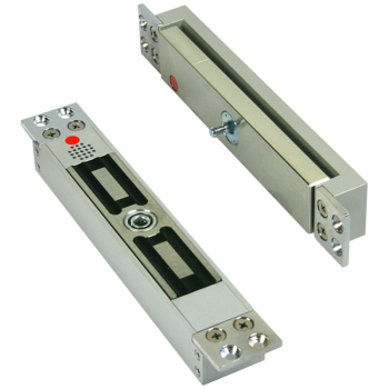 Vortex Small Mortice Electro-Magnetic Lock 12-24V DC (Dual Monitored)