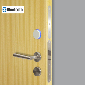 Be-Tech InDoor Bluetooth Lockset Brushed Stainless Steel LH