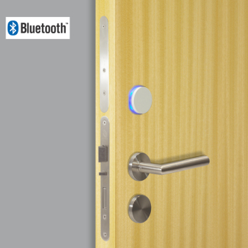 Be-Tech InDoor Bluetooth Lockset Brushed Stainless Steel RH