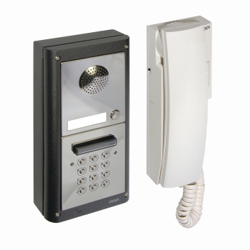 1 Way Audio/Keypad Entry kit, Surface Mounted panel (St.Steel Front Plate)