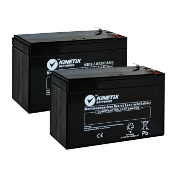 Set of Two, Rechargable Batteries 12V 3.2AH