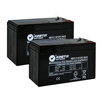 Set of Two, Rechargable Batteries 12V 7AH