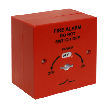 Fire Alarm Isolator Switch (Double Pole)