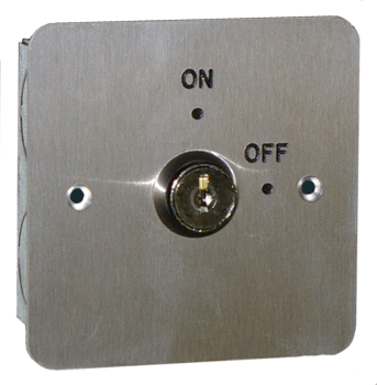 Deedlock Flush Momentary Key Switch (c/w 2 Keys)