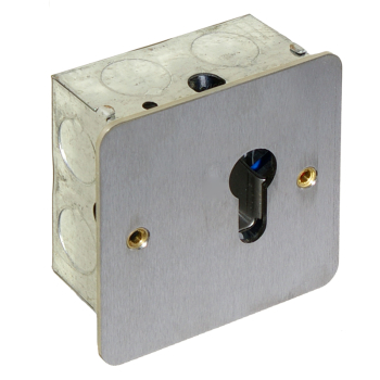Deedlock Flush Euro Profile Momentary Key Switch - Requires SEU6402 Cylinder