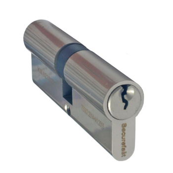 80mm Double Keyed 1-Star Cylinder