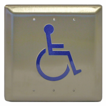 T4X4-4 Wheelchair Logo Switch with Transmitter & Back Box